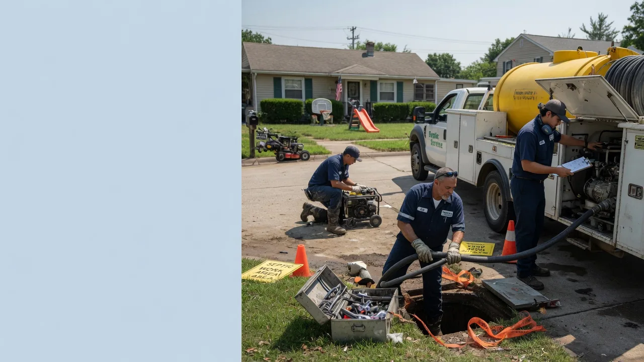 Septic Tank Pumping in Odessa, DE near me
